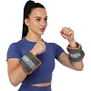 Утяжелители для ног и рук ZELART FI-5733-4 2x2кг (Серый-салатовый)