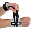 Кистевые бинты STRENGTH WRIST WEIGHTLIFTING WRAPS EZOUS C-03 2штуки (Черный-серый)