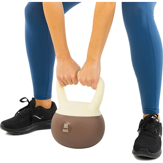 Гиря мягкая BLOOM SOFT KETTLEBELL LB7012-6 вес 6кг (Красный-зеленый)