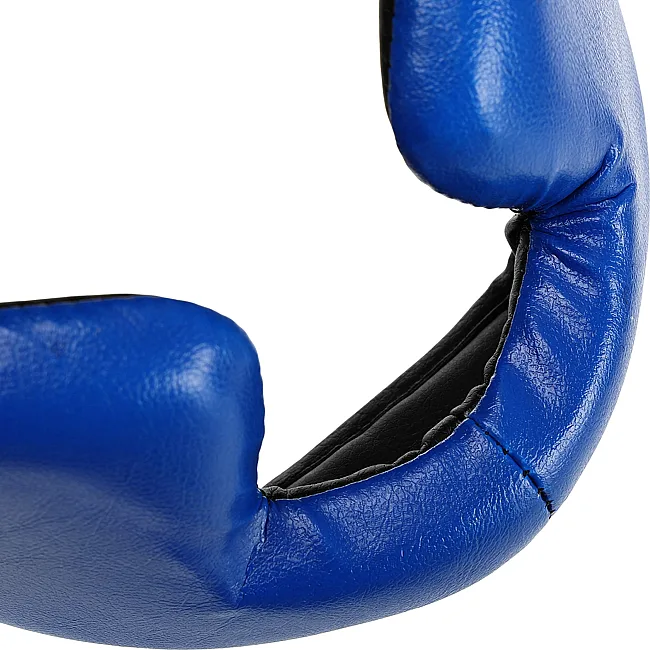 Тренировочный шлем для бокса
 искусственная кожа BOXER

 NEW 2036-N (Синий)