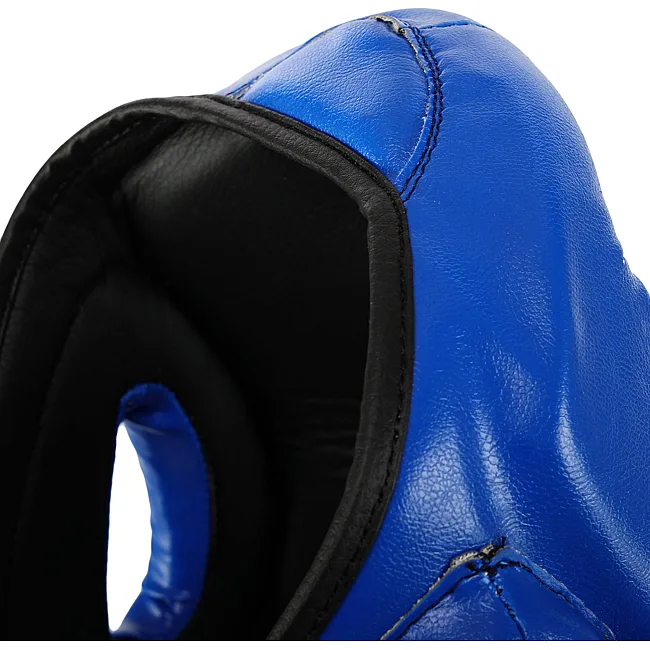 Тренировочный шлем для бокса
 искусственная кожа BOXER

 NEW 2036-N (Синий)