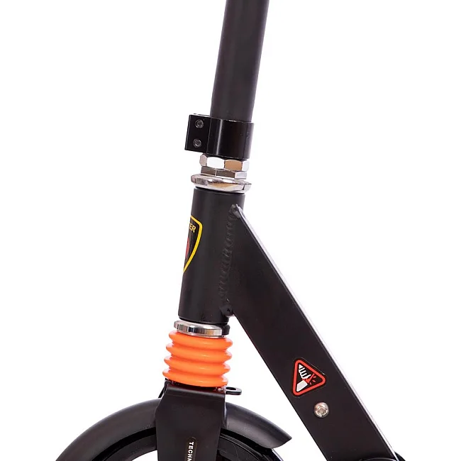 Самокат городской двухколесный складной XINZ SCOOTER 116-A (Черный)