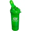 Шейкер для спортивного питания с отсеком для протеина SMART SHAKER SLIM FI-5054 400+100мл (Желтый)