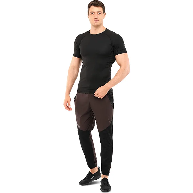 Спортивные штаны
 мужские на манжете LIDONG T125 (Черный)