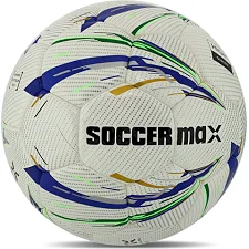 Футбольный мяч SOCCERMAX FB-8070 №5 PU (Белый-синий)