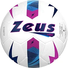 Мяч футбольный Zeus PALLONE HBD белый, фиолетовый