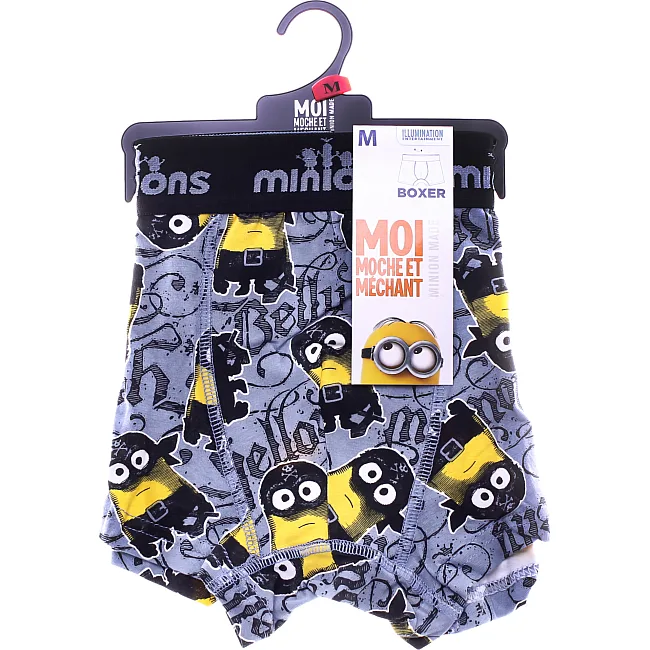 Трусы-боксеры MINIONS MINION+PIRATE мужские, арт.30890353-4