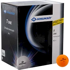 Мячи для настольного тенниса DONIC 1-T One Poly 40 608528 120шт
