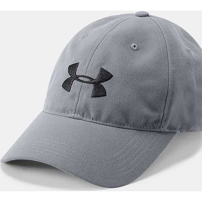 Бейсболка Under Armour Core Canvas Dad Gray