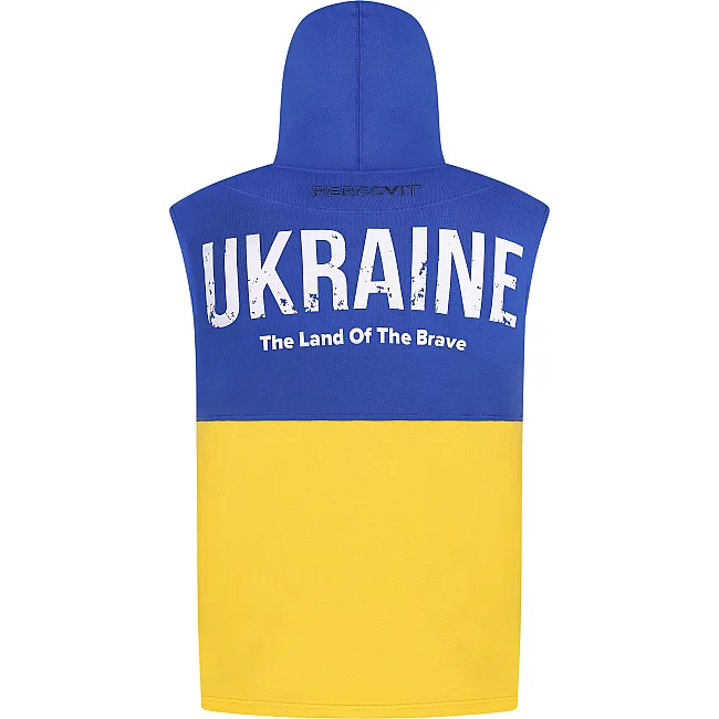Безрукавка с капюшоном PERESVIT Mens Blue-Yellow