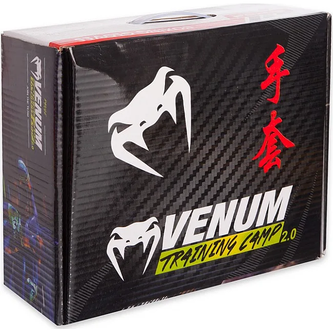 Боксерський набір 5в1 Venum 016 (рукавиці, бинти, капа, брелоки 2шт)