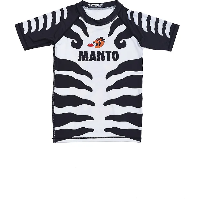 Рашгард для детей MANTO Tigre White
