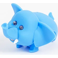Фонарик-мигалка для детского велосипеда ZOONIMAL Слон, LED, на руль. Свечение: Белый