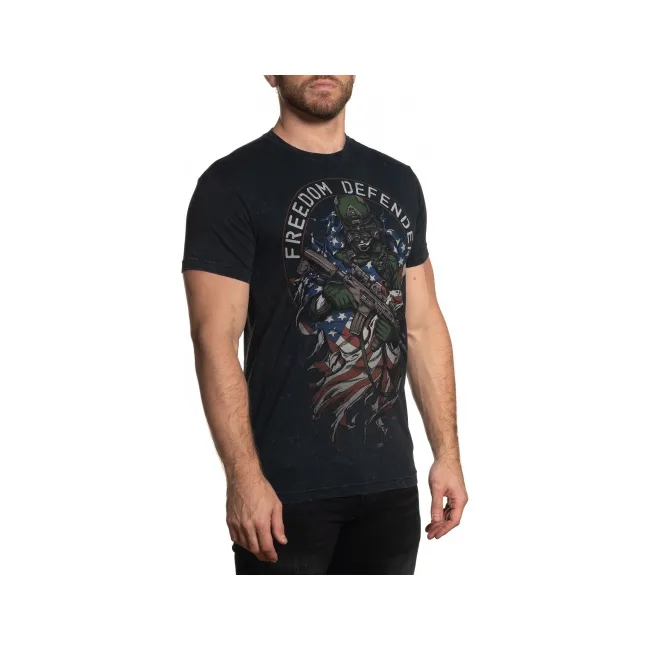 Футболка мужская AFFLICTION Soldiers Flag