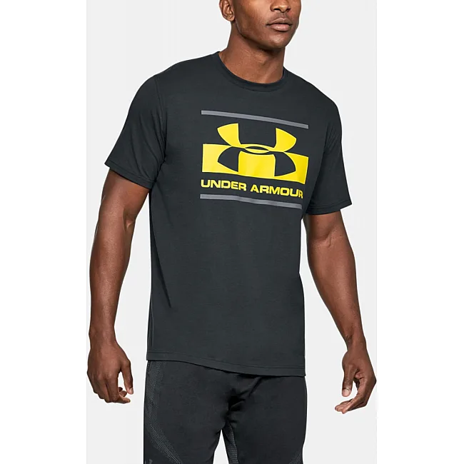 Футболка Under Armour Blocked Sportstyle Logo T-Shirt Gray