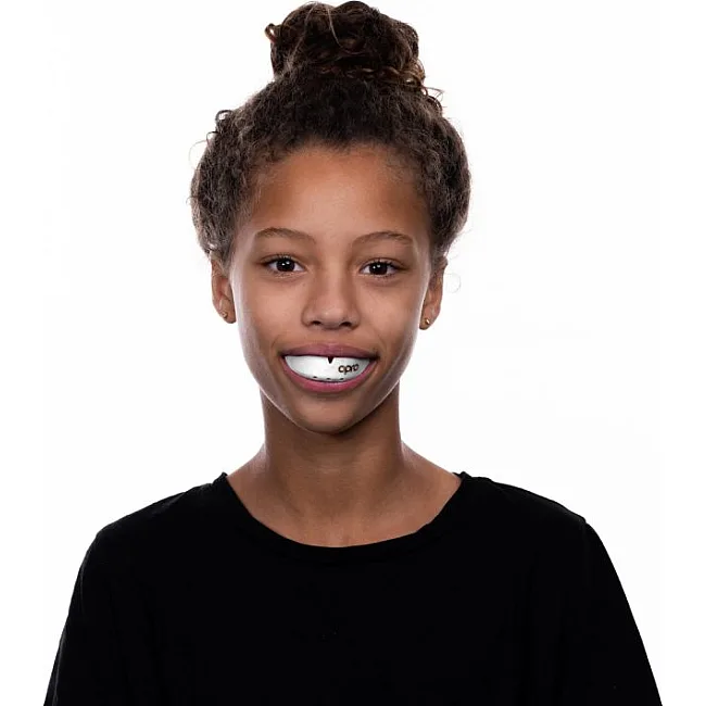Капа для бокса OPRO GEN5 Gold Braces White Gold