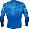 Компресійна футболка Venum Fusion Compression T-shirt Blue Long Sleeves