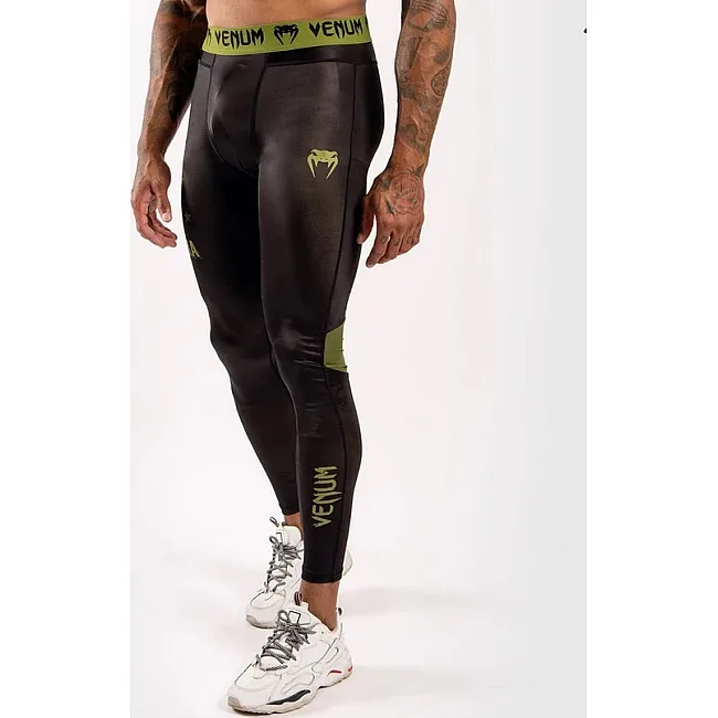 Компресійні штани VENUM Boxing Lab Black Green