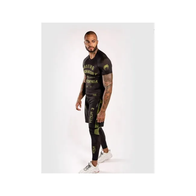 Компресійні штани VENUM Boxing Lab Black Green