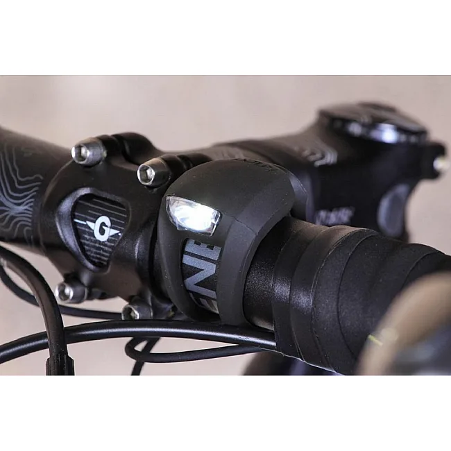 Мигалка передняя KNOG Frog Strobe Front 8.5 Lumens Black