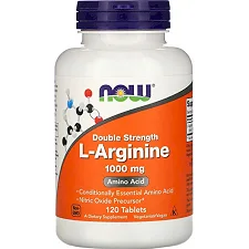 NOW L-Arginine 1000 мг 120 таб