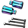 Пеги для трюкового самоката HIPE LMT70, neo/chrome