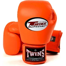 Перчатки детские боксерские TWINS Velcro BGVL3 Orange