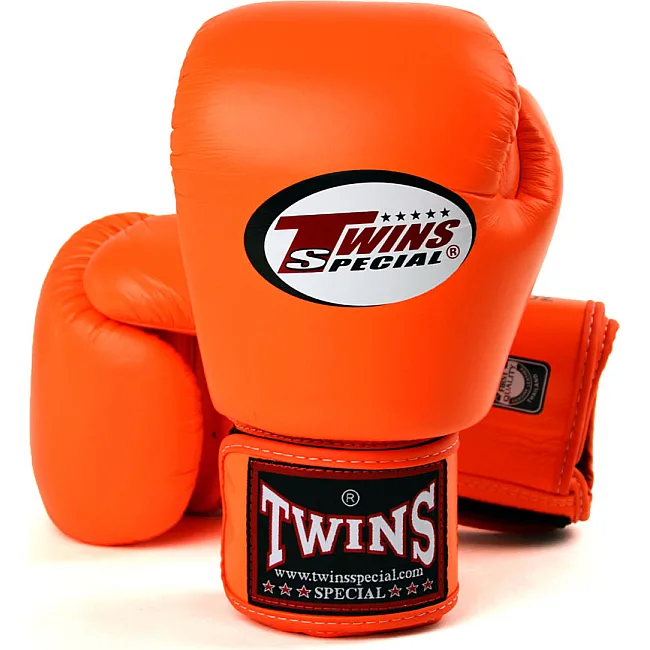 Перчатки детские боксерские TWINS Velcro BGVL3 Orange