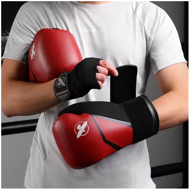 Перчатки для бокса HAYABUSA E1 Red Black