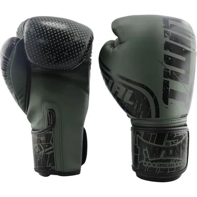 Перчатки для бокса TWINS Fancy FBGDM12-TW7 Olive