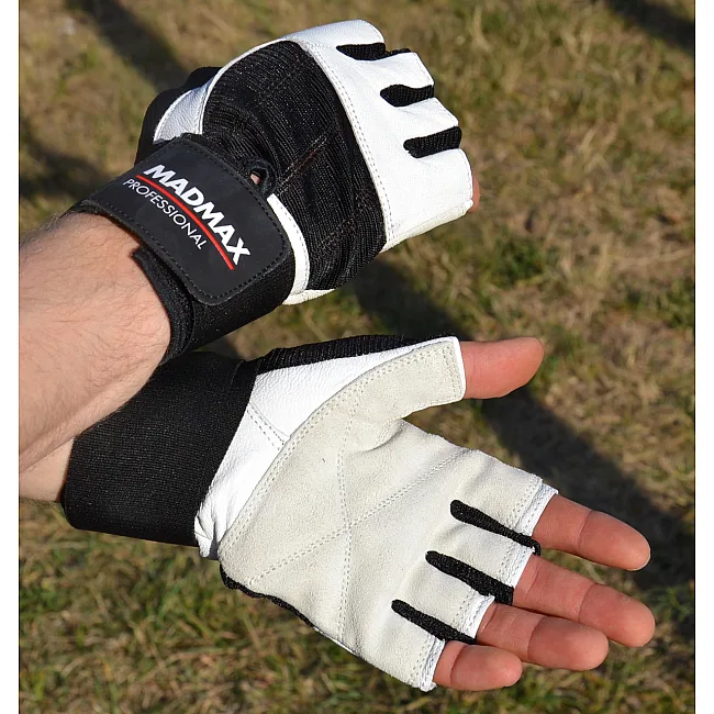 Перчатки для фитнеса MADMAX MFG-269 Professional White
