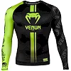 Рашгард з довгим рукавом VENUM Logos Black Neo Yellow