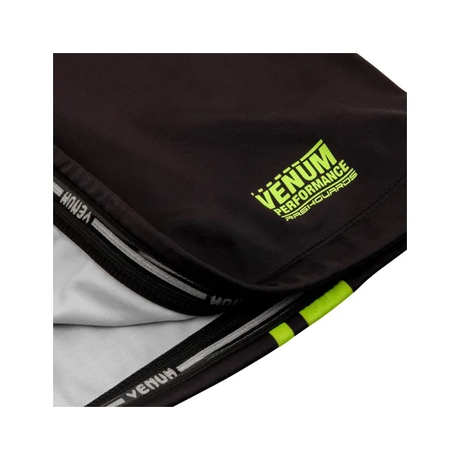 Рашгард з довгим рукавом VENUM Logos Black Neo Yellow