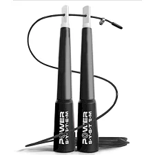 Скоростная скакалка POWER SYSTEM PS-4033 Crossfit Black (2,8м)