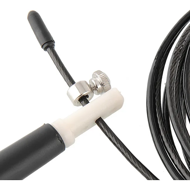 Скоростная скакалка POWER SYSTEM PS-4033 Crossfit Black (2,8м)