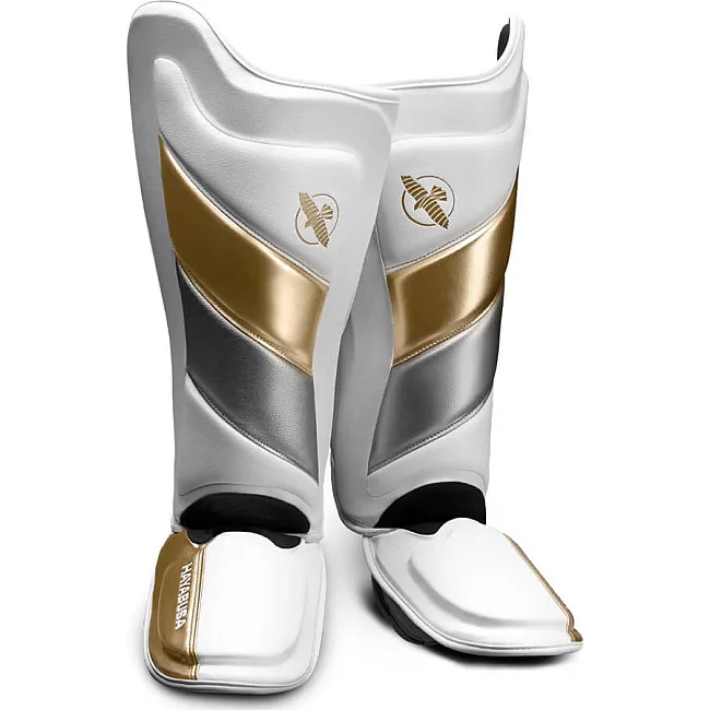 Захист гомілки та стопи Hayabusa T3 Striking White Gold