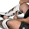 Захист гомілки та стопи Hayabusa T3 Striking White Gold