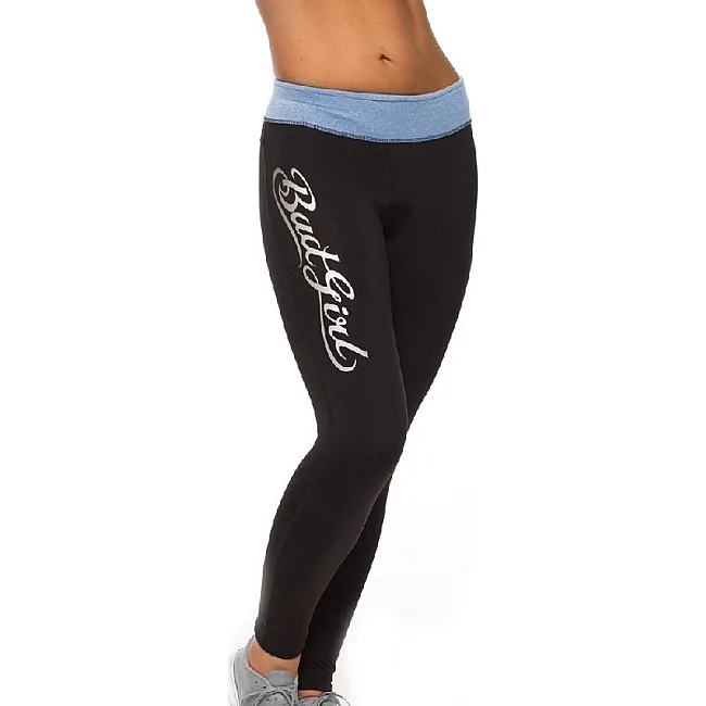 Женские компрессионные штаны Bad Girl Tights Black Blue