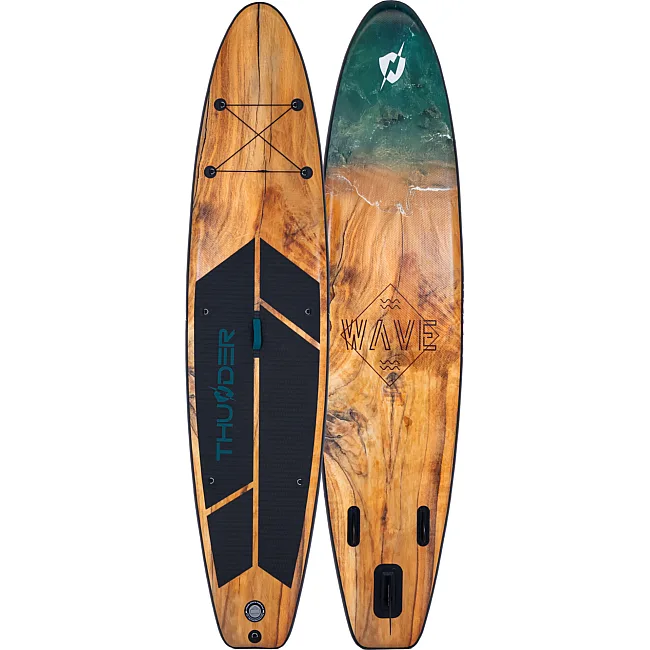 Надувная доска SUP (Сапборд) THUNDER WOOD 350