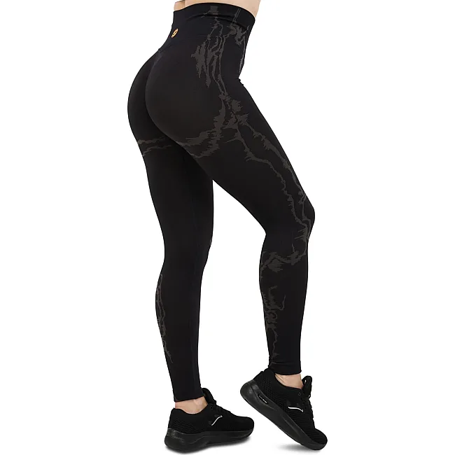 Лосины леггинсы спортивные женские JOMA INDOOR GYM 902892-100 (Черный)