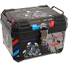 Центральный кофр задний для мотоцикла пластиковый Adventure JUHAO H-45-2 1шт 42x34x30см (Черный)
