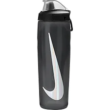Пляшка NIKE REFUEL BOTTLE LOCKING LID 24 OZ антрацит, чорний, сріблястий 709 мл