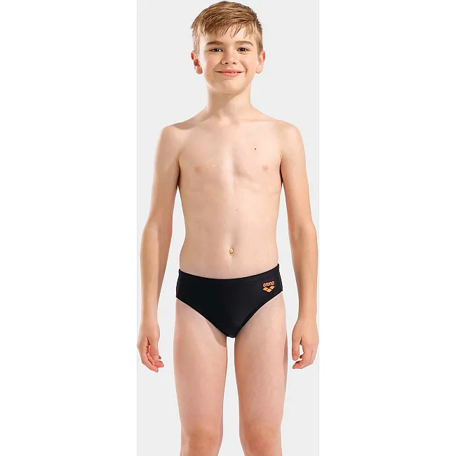 Плавки для мальчиков Arena LETTERING SWIM BRIEFS черный (для детей)