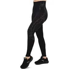 Лосины леггинсы спортивные женские JOMA INDOOR GYM 902892-100 (Черный)
