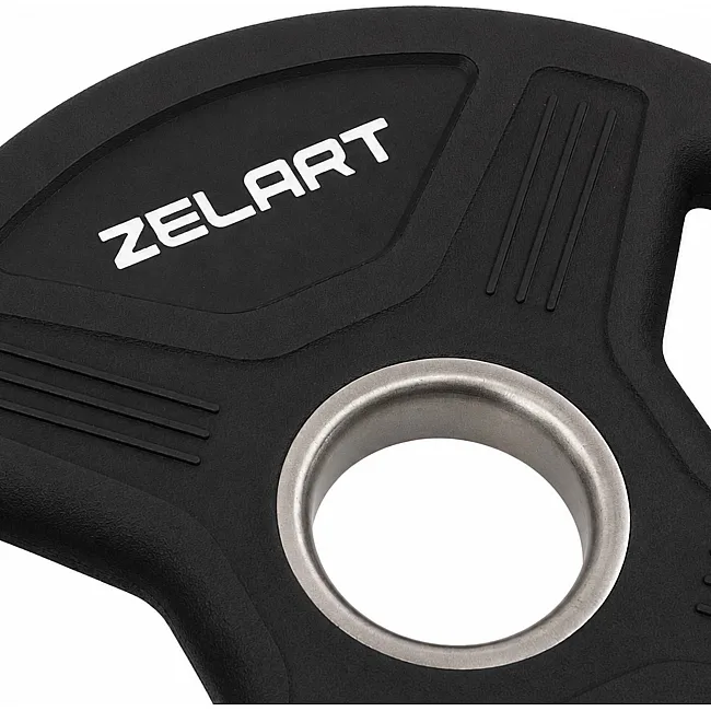 Млинці диски TPU 2 Handle металева втулка ZELART TA-6995-5 (Чорний)