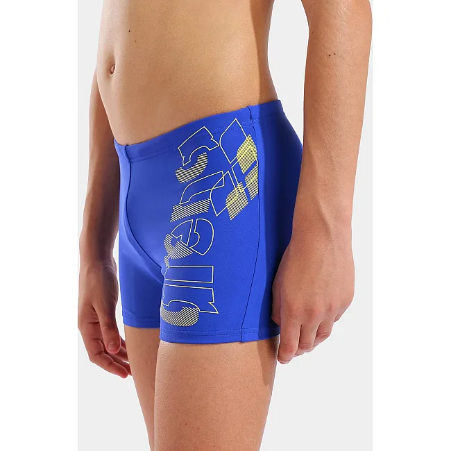 Плавки-шорти для хлопчиків Arena TALES SWIM SHORT синій, жовтий (для дітей)