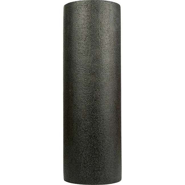 Массажный ролик (роллер) гладкий PowerPlay 4021 Fitness Roller Черный (45x15см.)