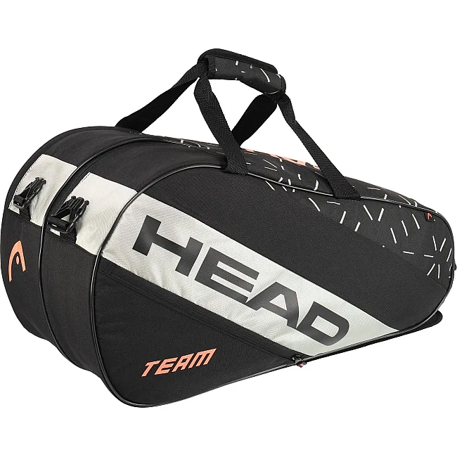 Теннисная сумка для ракеток падел тенниса на 3 ракетки HEAD Team Padel 262254 (Черный)