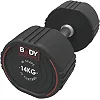 Гантель стальная Body Sculpture TPU BW 133, 14 кг