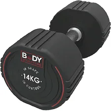 Гантель стальная Body Sculpture TPU BW 133, 14 кг